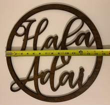 Load image into Gallery viewer, Hafa Adai Wood Sign