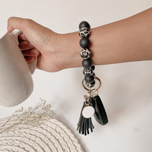 Load image into Gallery viewer, Leopard Print Personalized Keychain Wristlet