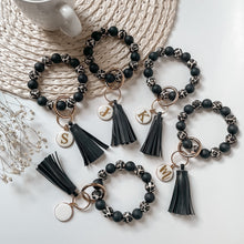 Load image into Gallery viewer, Leopard Print Personalized Keychain Wristlet