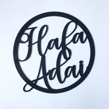Load image into Gallery viewer, Hafa Adai Wood Sign