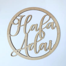 Load image into Gallery viewer, Hafa Adai Wood Sign