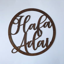 Load image into Gallery viewer, Hafa Adai Wood Sign
