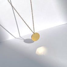 Load image into Gallery viewer, Circle Charm Necklace