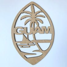 Load image into Gallery viewer, Guam Seal Sign