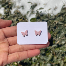 Load image into Gallery viewer, Mini Butterfly Studs (more colors available)
