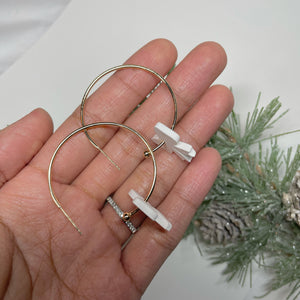 Bow Tie Hoops