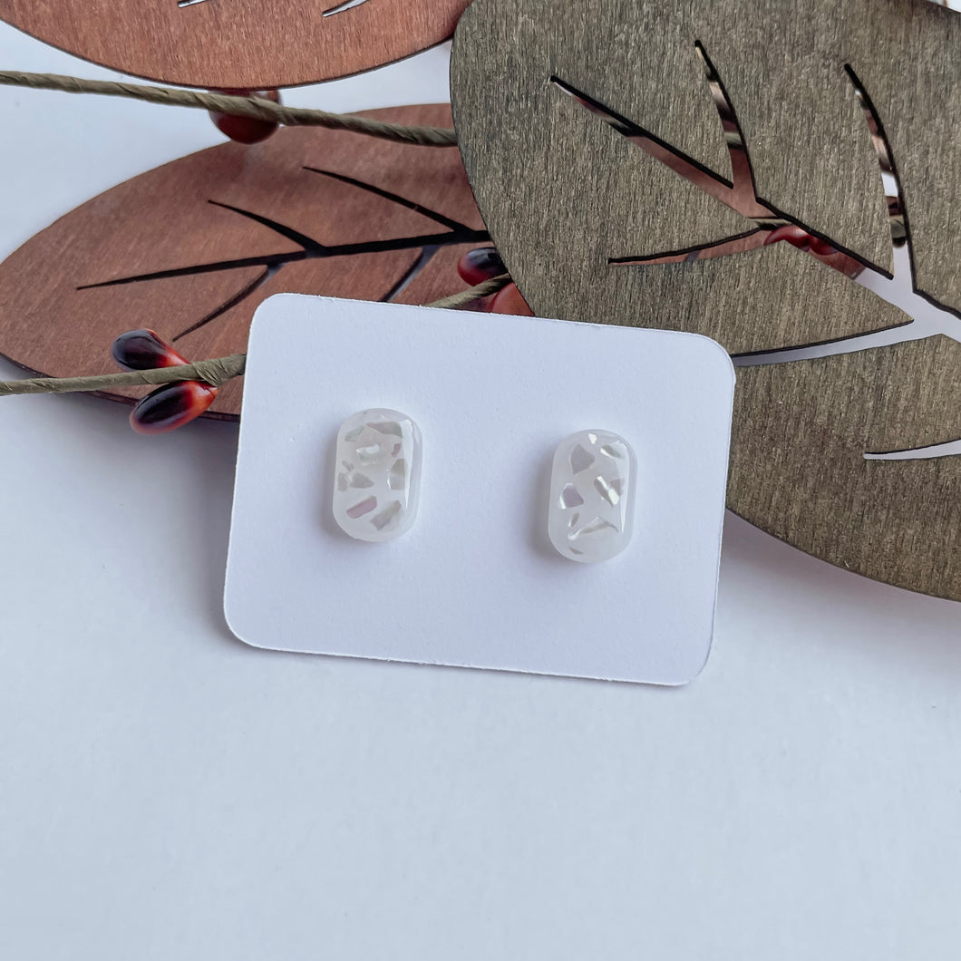 Shell Flake Studs